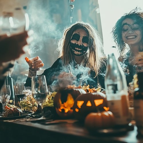 Halloween party at the rake and riddle
